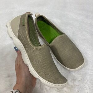 Crocs Duet Skim Women 7 Slip On Loafers Comfort Casual Shoes Walking Lightweight